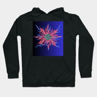 Electrifying city logo Hoodie